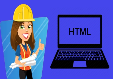 I will create or copy any website in HTML template