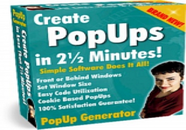 popup generator