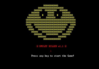 C Console Game - Smilley Killer v1.1