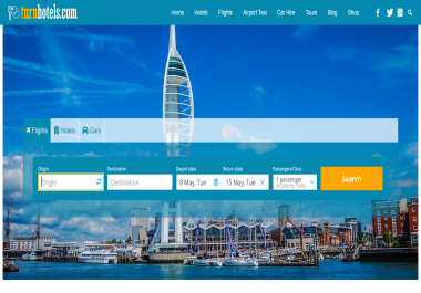 Travel affiliate website design