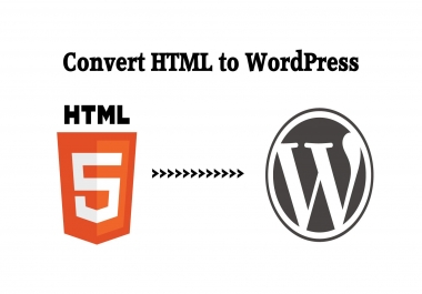 HTML to WordPress Convert on Dynamic Website