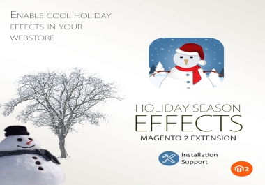 Holiday Season Effects - Magento 2