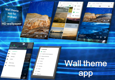 Wall theme app for android