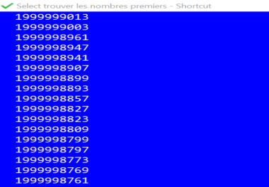 a program that can calculate prime numbers up to 2 million
