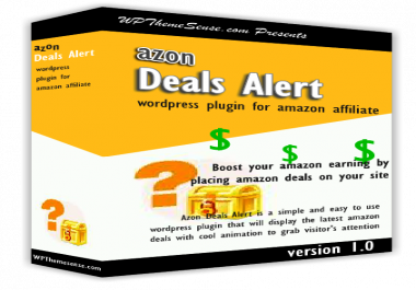 DISCOUNT Up To 75 - Azon Deals Alert - Wordpress Plugin To BOOST Your Amazon Earning