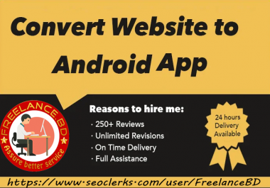 Convert Your Website To Android App