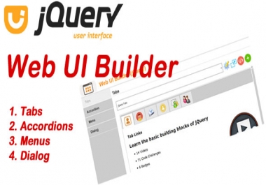 Web UI Builder jQuery