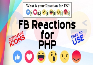 FB Reactions for PHP