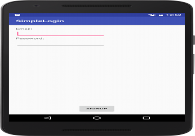 Android Login System
